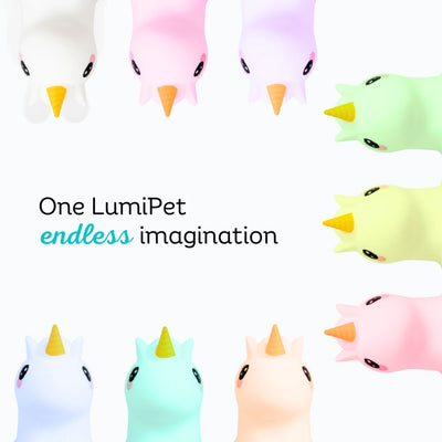 Luminária de Unicórnio Lumieworld - 9 Cores com Controle Remoto